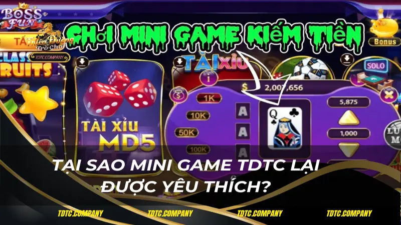 Tại sao mini game TDTC lại được yêu thích?